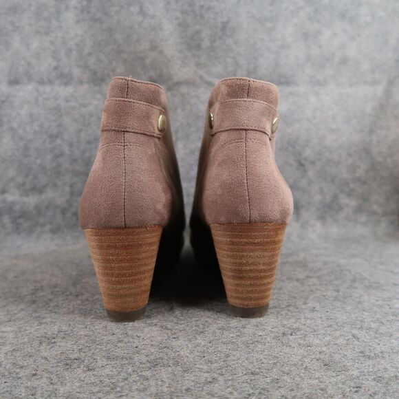 Dr Scholls Shoes Womens 8.5 Booties Fashion Wedge Lace Up Comfort Desert Classic - Picture 5 of 14